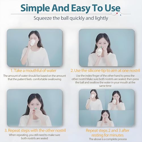 Binnenoordruk Tool Eustachian Tube Unblocker Balanced Oordruk Siliconen Oordruk Balance Tool voor vliegtuig reizen duiken oordruk Relief Apparaat (200ML) 4