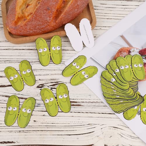 30 stuks positieve pickle-kaarten, 6.5x4.5cm Emotionele ondersteuning bevestigingskaarten met motivationele citaten Decoratieve potcadeaus om vrienden en familie op te vrolijken 3