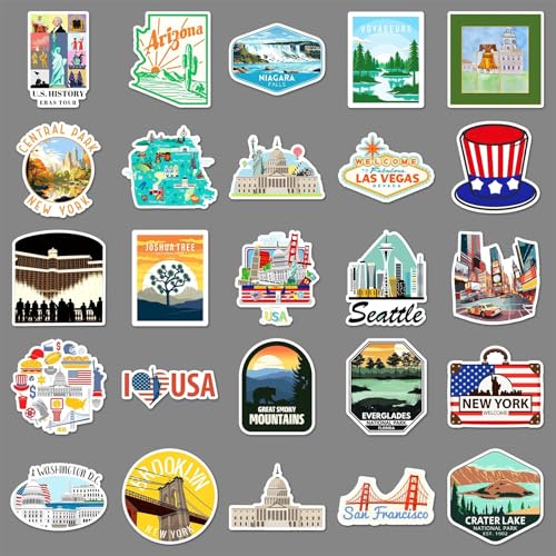 Verpakking van 50 Vinyl Stickers voor tieners en volwassenen Vinyl Set Auto Motorfiets Fiets Skateboard Snowboard Bagage Laptop Koffer Helm Motorfiets Computer