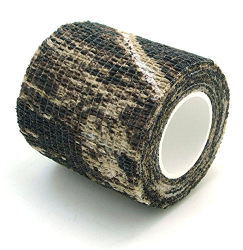 Zelfklevende Non-Woven Camouflage Wrap Rifle Hunting Camo Stealth Tape 4.5M - Anti-gezondheidscamouflage 4