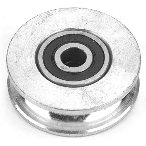 Bearing Block, Wire Touw Wiel, Deep U Groove Pulley, Dubbele Bearing Wheel Block Wire Touw Lifting Guide (diameter 28mm), Jerking Blocks (Diameter 56mm)