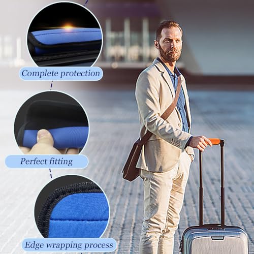 4 stuks Wraps Bagage Identifiers voor Koffers Comfort Zachte bagage Tag Wraps Reis Accessoires Reisbenodigdheden (4 kleuren) 4