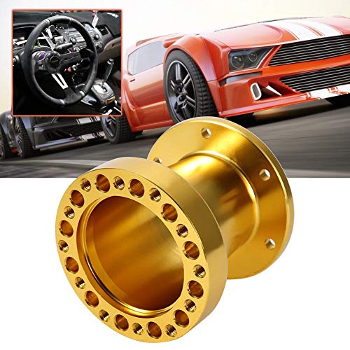 Universal Car Steering Wheel Hub Adapter Kit 3 Inch 2 Kleuren (Goud) 3