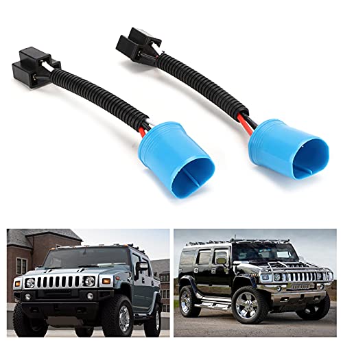H4 naar HB5 Headlight Conversion Cable Wire PVC 2 st. 9007 Man tot H4 9003 Vrouwelijke bedradingsharnas Adapter Vervanging voor H2 Headlight 12V-24V 5