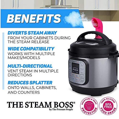 Sea Silicone Steam Release Diverter voor Instant Pot Power Pressure Cooker Alle Quart maten Gadget voor keuken 5