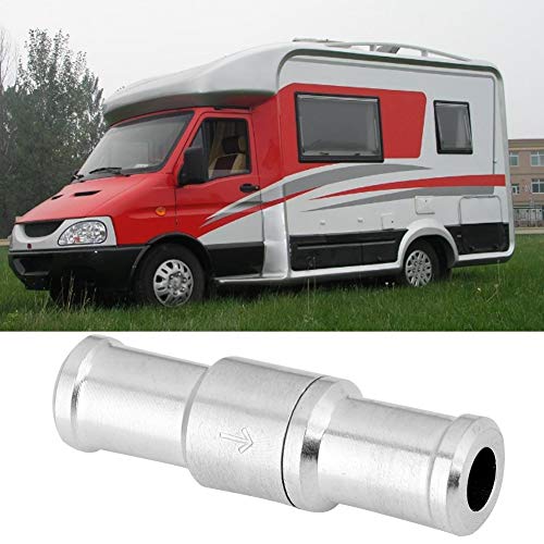 Stap Aluminium inline rechte controleklep voor brandstof, olie, Benzine, biodiesel, gas, vloeibaar, water, koelvloeistof, lucht/vacuum (12mm) 3