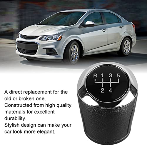 Gear Shift Knob 5 Speed Gear Shift Knob, Compatibel met Aveo Sonic T 2013 naar 2017 Cruze, Gear Shift Knob