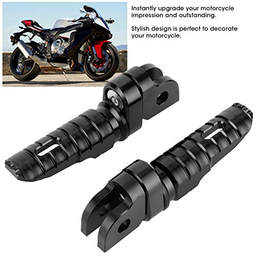 Motorfiets voorvoetsteunen Links rechts paar geschikt voor MT ‐ 03 MT ‐ 25 MT ‐ 07 MT ‐ 09 R3 XJ6(zwart)