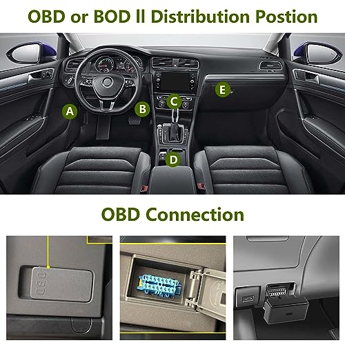 OBD PD 30W Voeding OBD2 Adapter OBD aan type C Vrouwelijk voor mobiele telefoons GPS Dash Camera, Tablet, DVR, Radarwaarschuwing 4