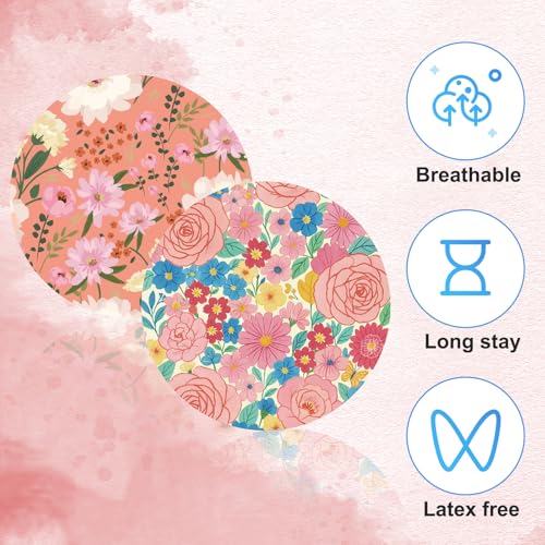 25 Pieces lijm Patches voor Libre 2 en 3, 5 Styles Ronde Sensor Covers ademende waterdichte en Sweatproof Sensor Stickers lijm Patches voor CGM 4