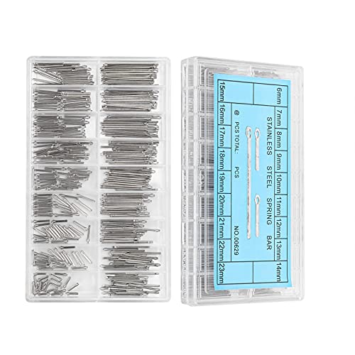 360 stuk horloge pennen, roestvrij staal horlogeband Link Cotter Spring Bar Reparatie Kit horloge polsband Spring Bars riem Link Pins Reparatiekit 3