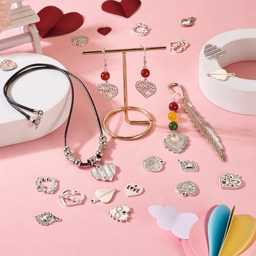 Tibetaanse Style Legering Charms Hangers voor armband ketting sieraden maken, Niet-precious Metaal, niet-edel metaal