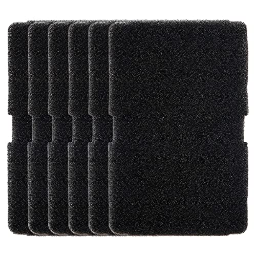 Zee 6PCS Tumble Dryer Filter Vervanging voor Beko Grundig Blomberg ElektraBregenz 2964840100-240 x 155 x 11mm
