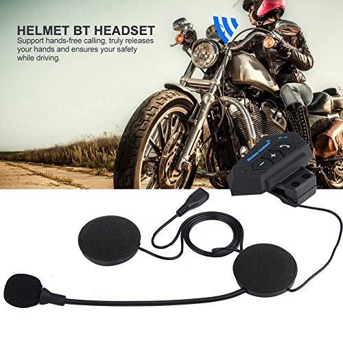 Motorfiets Helm Bluetooth Headset Motorsport Headset Muziek Call Control, Automatisch Beantwoorden, 8 Uur Continue Rollen en Afspelen Tijd Hoge kwaliteit Systeem 3
