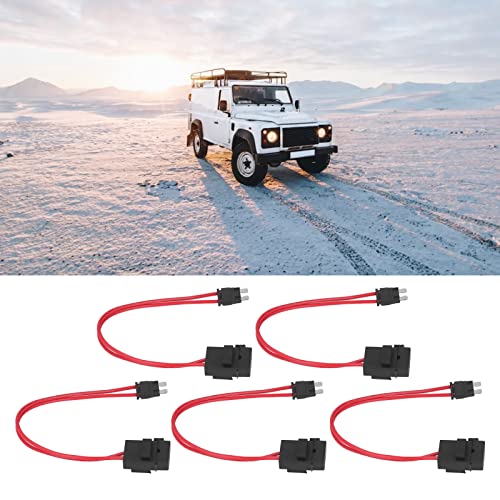 Vehicle Fuse Box Panel Connector, Thin Mini Tip 20A Compacte normale Car Mini Fuse Houder Connector voor Automotive Circuit(ACT M 19,1mm) 3