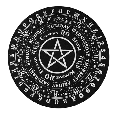 Sea Star Pendulum Board Dowsing Rod Divination Board ronde Metafysisch Bericht Board Witchcraft Wiccan Altar Beginner Hekserij Supply