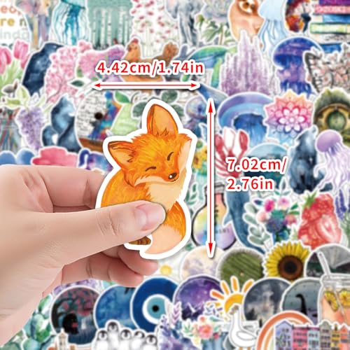 Zeedieren Sticker Set voor tieners Volwassenen 100 stuks Waterdichte Vinyl Stickers voor Auto, Motorfiets, Fiets, Skateboard, Snowboard, Bagage, Laptop, Koffer, Helm, Motorfiets, Computer