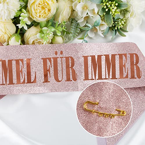 Bachelorette Party Sash Grappig kippen accessoires Gifts Ideeën voor kippenfeest vrouwen Etc (Rose Gold) 3