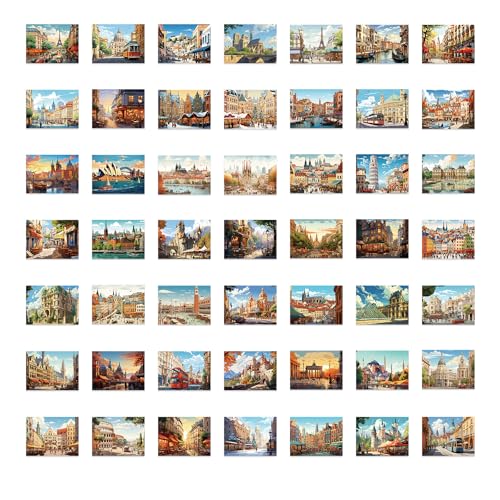 European Construction Sticker Set Stickers Kids Tieners 50 stuks Waterdichte Vinyl Stickers Laptop Skateboard Koffer Helm Auto Fiets mobiele telefoon Motorrijwiel Bike Scrapbook Cadeau dagboek Cups 5