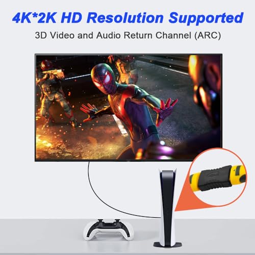 HDMI Female to HDMI Female Coupling Jack with HDMI Man to HDMI Man Coupling Jack (10 PCS) 3