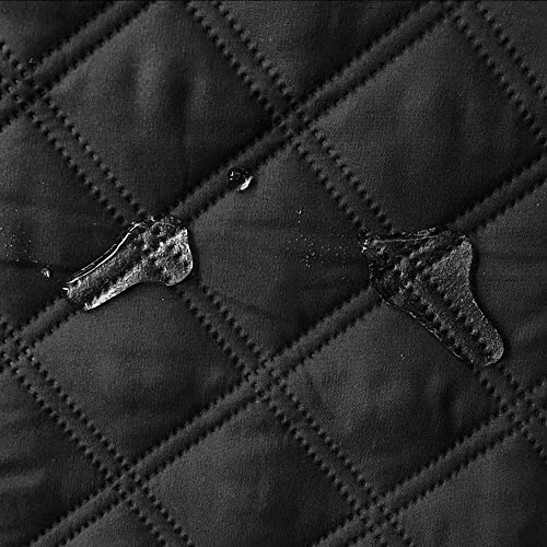 Sofa stoel Sofa Armrest Organisator, Non-Slip Recliner opslagzak, Past voor tablet, telefoon, pad, boek, tijdschriften, TV afstandsbediening (zwart) 5