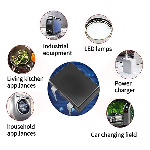 10st DB107 Diode Rectifier Bridge, 1A, 1000V, 4-Pole, Rectifier Bridge for Industrial Electronic Circuits, diode Bridge (Pack of 10) 3