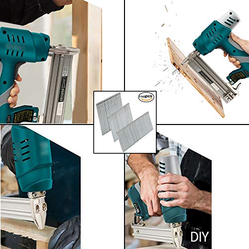 25-50mm T-Shape Head Style Brad Nails, Straight Brad Nails Finish Nails for Nail Gun (1140 Box) 3