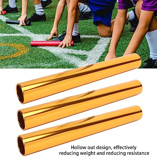 3 st. Training Relay Stick Aluminium Legering Track Field Relay Polen Track Polen Racing Equipment Racing Equipment For Outdoor Running Race Studenten Relay Events 4