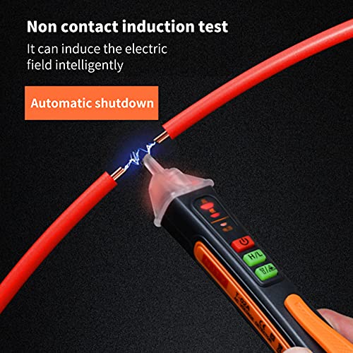 T-02A spanningstester contactloze spanningstester AC12-1000V Pen Type elektrische tester LED zaklamp verlichting met infrarood rechte functie 4
