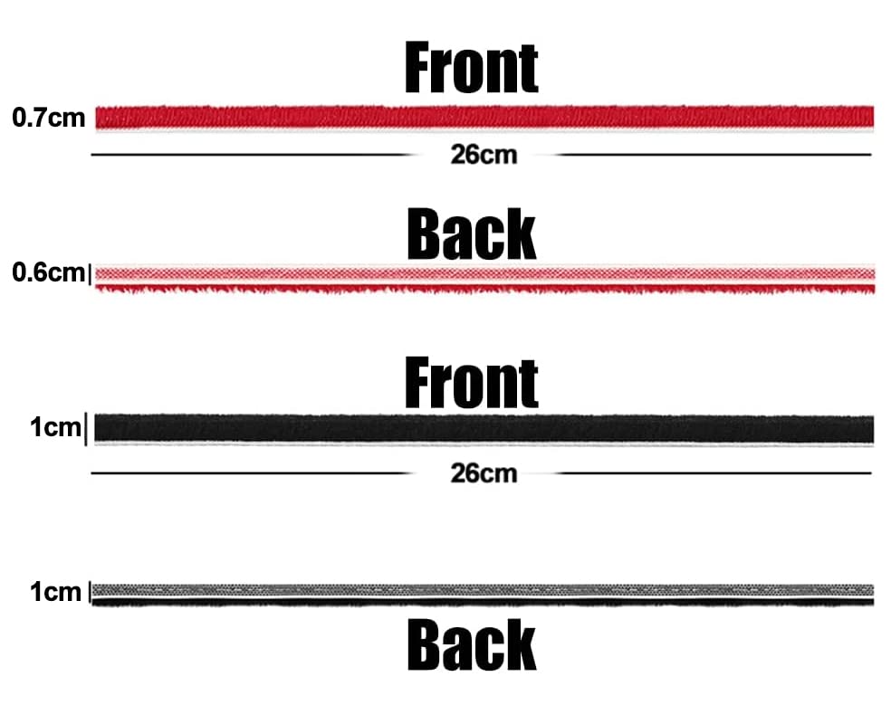 4 pluche Strips Alleen voor Dyson Original V8 V10 Direct Drive Roller Borstel Strips met Schroevendraaier 5