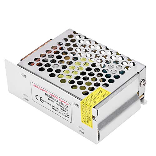 Switch Power Supply Driver Adapter DC12V Aluminiumlegering LED Light Bar Screen 3-dimensional Project Computer Printer (S-50-12(12V/4.2A/50W) AC100-240V)