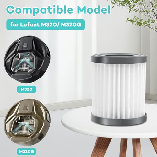 3 STKS Filter Vervangend Voor Lefant M320/M320G Robotstofzuiger, Wasbare Filters Stofzuiger Accessoires Onderdelen