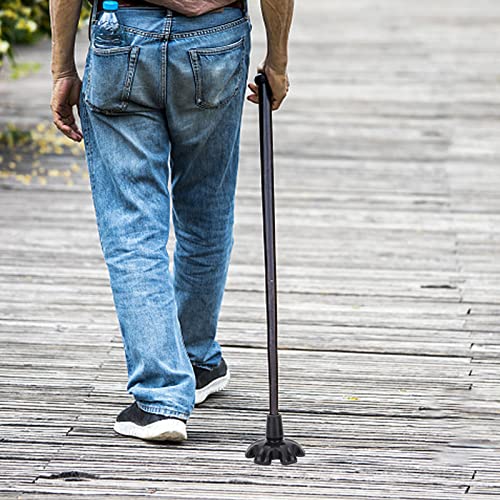 Siliconen Walking Stick Tip, 6 Pijlers Ontwerp Non-slip Traction Base Sterke stabiliteit Stool Tips, 22mm Walking Sticks Voetkussen Zware Rubber Thicker Walking Stick Stool Points