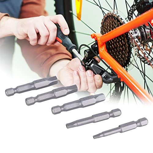 Pentagonal Bits, Magnetic Pentagonal Bits, Magnetische sleutel Boor Bit Set, 5 stuks duurzame schroevendraaier Bit voor schroevendraaier Boor 3