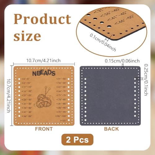 2 stuks temperatuurdekens, kleurkaarten, 10,7 x 10,7 cm, temperatuurplafondplanner, grote wikkelplannen van hout, wollen scherm, organisator, kaart voor projecten met bloemen, handgemaakt