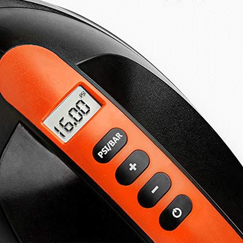 Elektrische luchtpomp SUP pomp 20PSI 12V DC hoge druk pomp met intelligente dubbele fase auto-off functie voor het opblazen van peddelboot, luchtbed, Kajak Rafts, zwembadspeelgoed 4