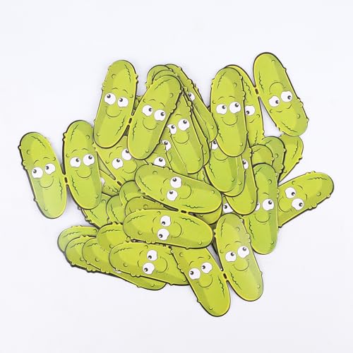 30 stuks positieve pickle-kaarten, 6.5x4.5cm Emotionele ondersteuning bevestigingskaarten met motivationele citaten Decoratieve potcadeaus om vrienden en familie op te vrolijken