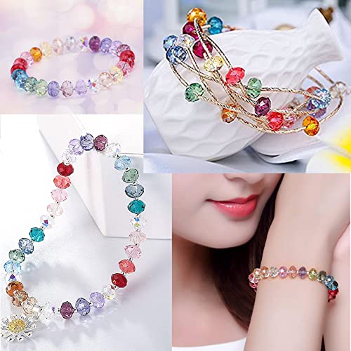 Glazen kralen, 2000Stuks Facet 4mm Glazen kralen, Ronde kralen voor Charms sieraden, armbanden, Kettingen(4mm) 5