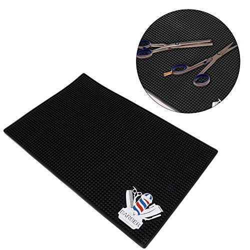 Kapsalon Non Slip Mat, Professional Salon Bureaublad Non-Slip Mat, PVC Heat Resistant Salon Mat Barber Styling Tool houder voor kappers accessoires 4