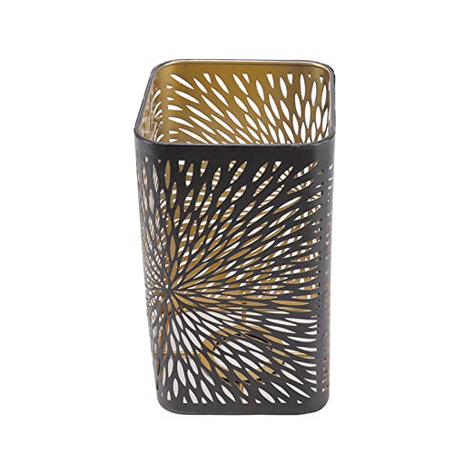 Metal Lampshade Moderne stijl Verwijderbaar Holle Ontwerp Eenvoudige installatie Wrought Iron Table Screen voor E27 E26 Fitting Verlichting Accessoires 3