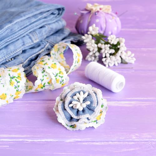 2.5mm Dubbele hoofd Bloem Stamen, 680Stuks Kunstbloem Stamen Pistil Matte Parel Bloemen Stamen voor DIY kerstkaart bruiloft decoratie, wit 4