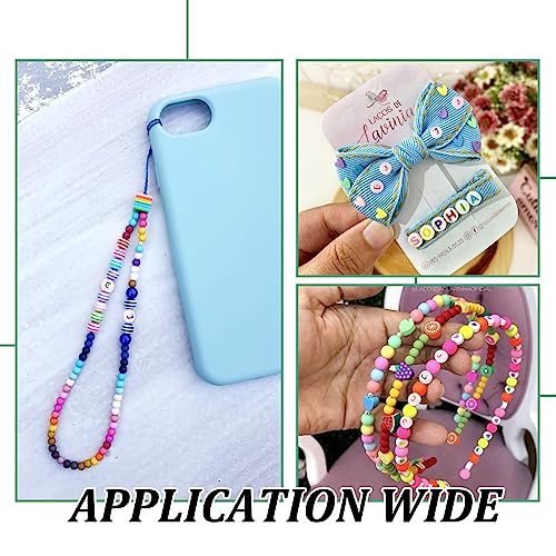 200 st Acryl Arabische alfabet kralen Gemengde kleur 7mm Platte Ronde Acryl Spacer Losse kralen voor sieraden kralen het maken van kunst Ambacht Weven DIY armbanden, Willekeurige gemengde kralen 4