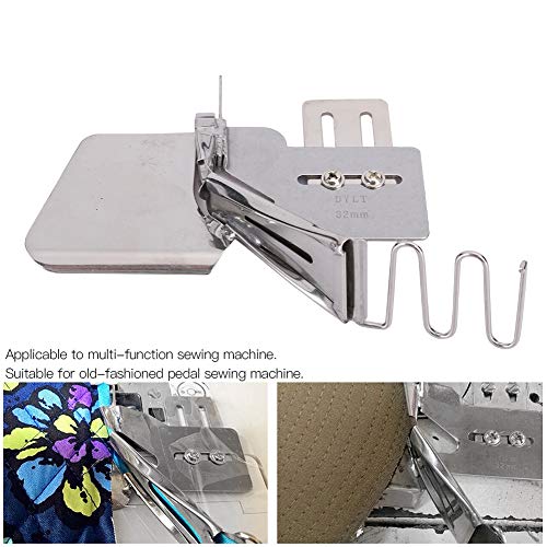 Naaimachine Flat Seamer, 4-Way Binding Attachment Tape Binding voor Industriële Naaimachine Accessoires (32mm) 5