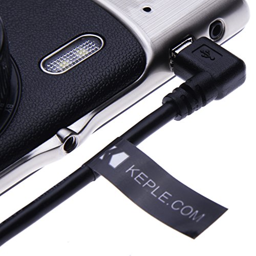 Rechterhoek 90 graden Mini USB Kabelkabel Compatibel met Garmin Nuvi 1490TV / 1490LMT / 2585TV / 2589LM / 2597LM / 2597LMT