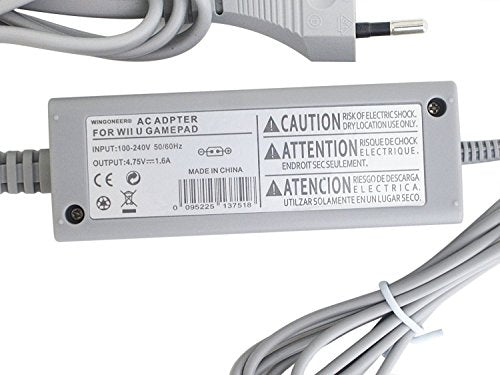 Power Charger voor Wii U Gamepad, Power Supply-Fast Charger voor Wii U Gamepad 4