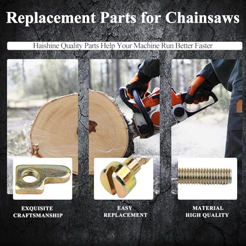 3Pcs/Lot kettingtensioner Richter Schroef voor McCulloch 335 338 435 436 438 440 441 442 444 kettingzaag Vervangingsonderdelen 4