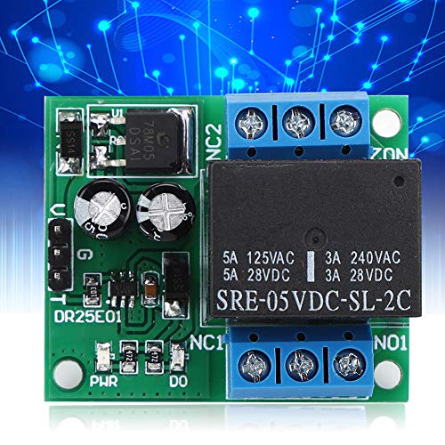 DR25E01 DPDT Relay Module, Dubbele Pool, Dubbele Gooi, Low Polse Control, Zelfvergrendelen Bistable Relay, Interne Computer Componenten (DC6-24V) 3