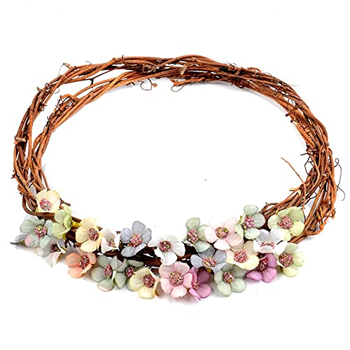 Pak van 100 kunstbloemen hoofden, decoratieve bloemen, kunstmatige bloemen, kunstmatige bloemen, bloemhoofden, bruiloft, Huis Decoratie, DIY ambachten, Garland, Scrapbooking, Hair Jewellery, 2,5 cm 4