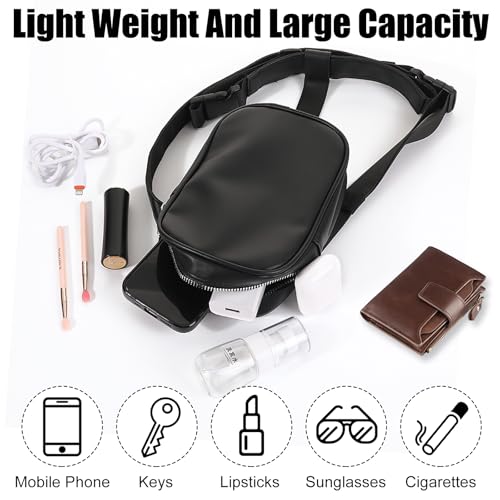 Women Leg Bag for Motorcycle, Sporty Thig Bag, Waterproof Thig Bag with Leg Strap, Duurzame Leg Bag Leg, Splash Prevention Drop Leg Bag, Motorcycle Leg Bag, voor Fietsen, Wandelen, Running, Klimmen 4