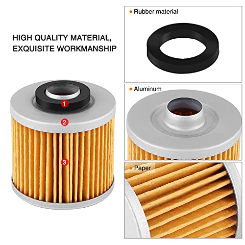 Virago 750 Aluminium Mini Motorcycle Oil Filter, XV750 Virago 747 750 1981-1983 1988-1999 3